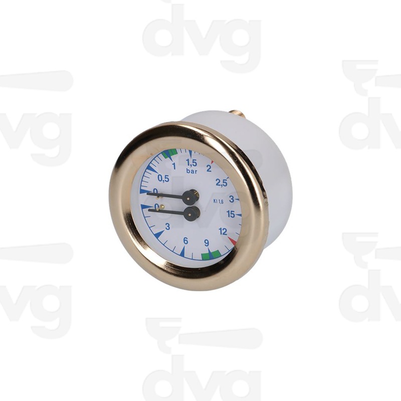 MANOMETRO CALDAIA POMPA D.63 0-3/0-15 BAR -BFC ROYAL