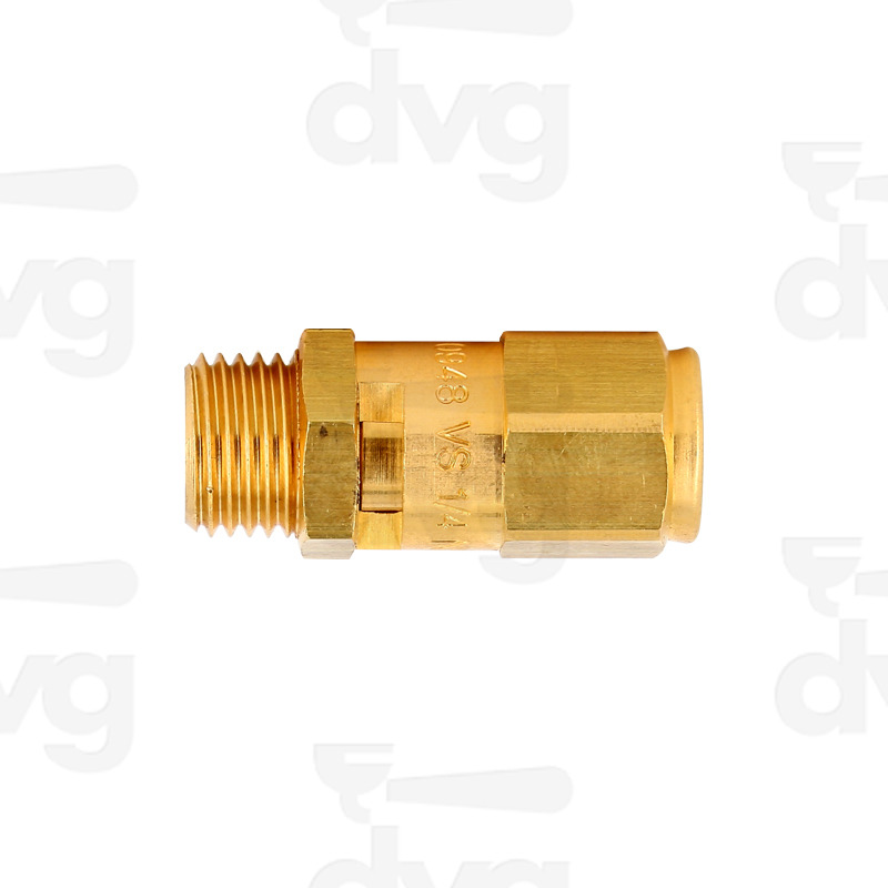 VALVOLA DI SICUREZZA 1/4'' 2,5 BAR CERTIFICATA CE PED IV