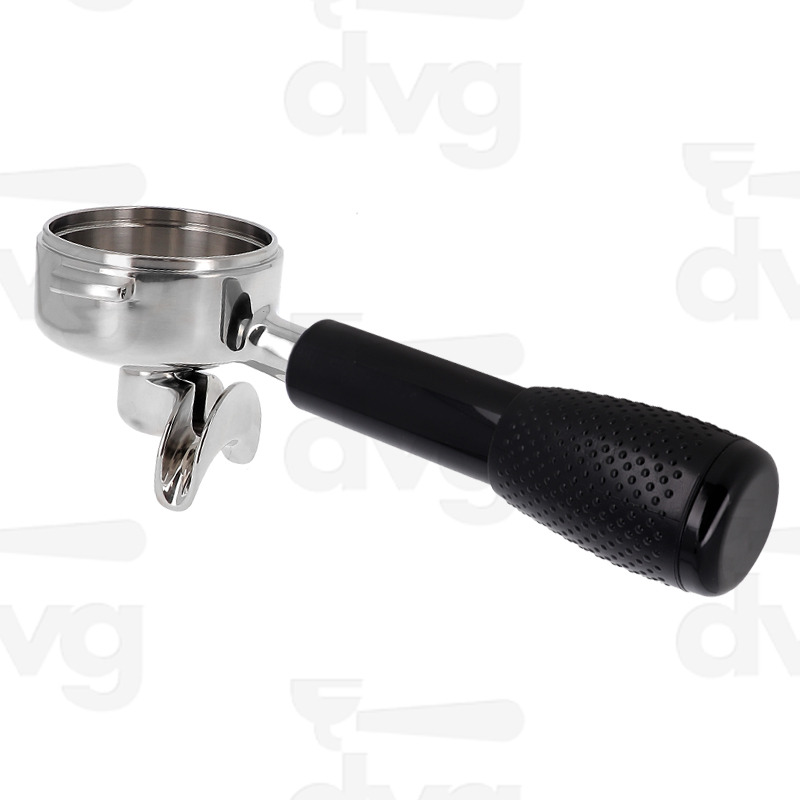 PORTAFILTRO CIMBALI INOX CON MANOPOLA, TAPPO NERO E BECCUCCIO 2TZ INOX