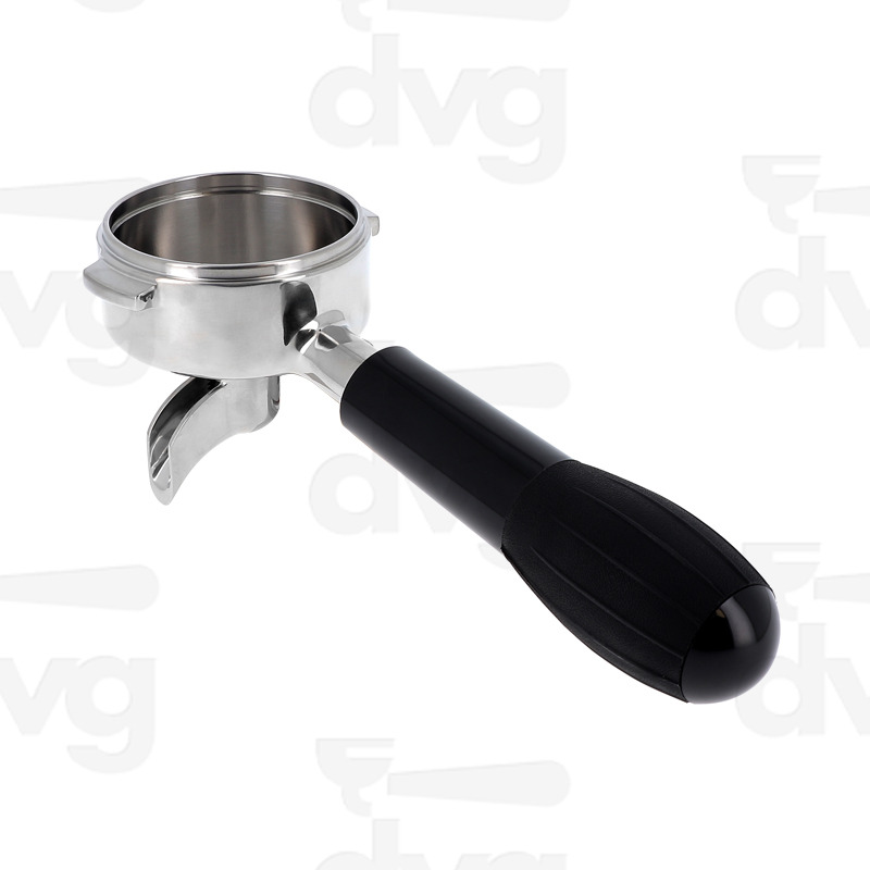 PORTAFILTRO CIMBALI INOX CON MANOPOLA, TAPPO NERO E BECCUCCIO 1TZ INOX