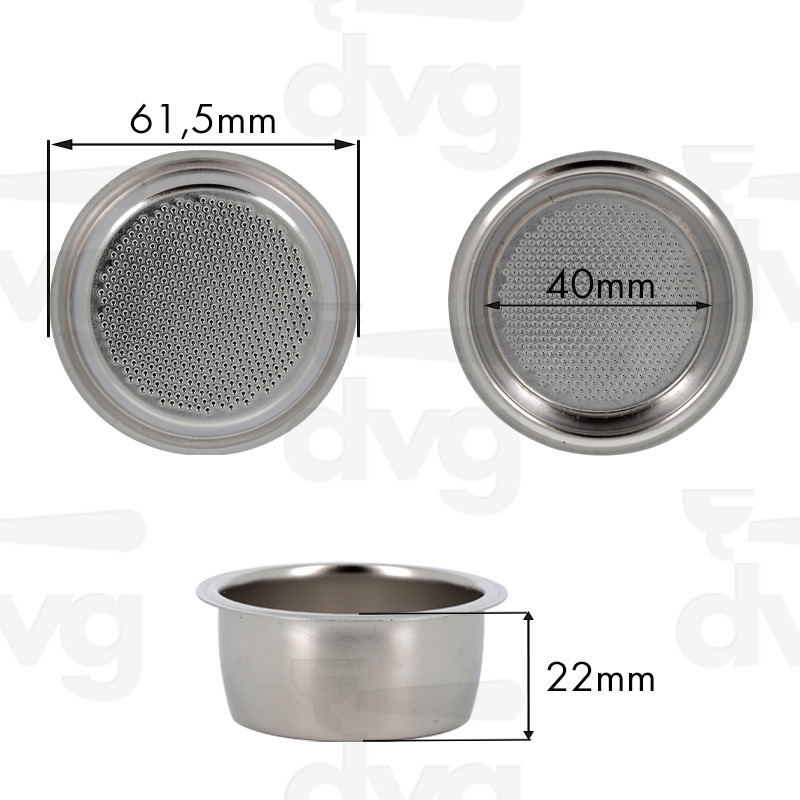 FILTRO DE LONGHI 2TZ 12/14G. H.22 COMPETIZIONE