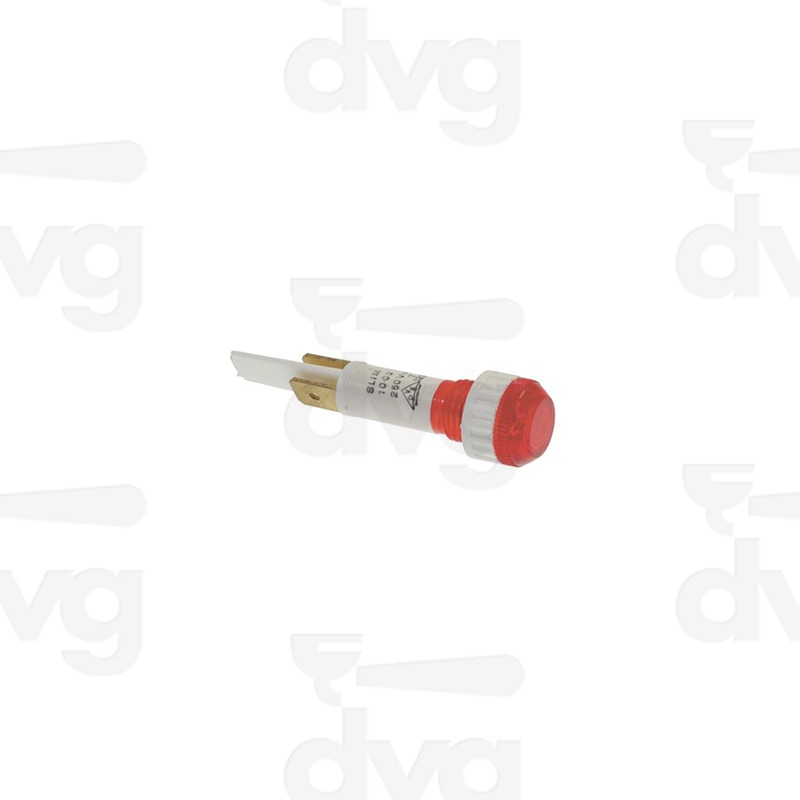 LAMPADA SPIA ROSSA 230V