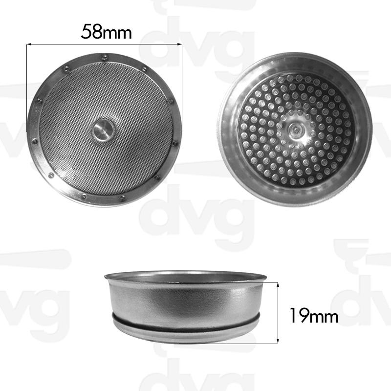DOCCIA A TAZZA A RETE SALDATA DOPPIA CHIUSA T.N. -FAEMA E61 COMP.