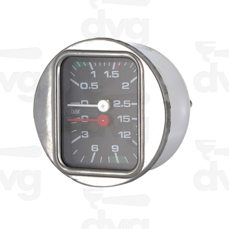 MANOMETRO CALDAIA POMPA D.63 0-2,5/0-15 BAR FAEMA P4/P6 A CARTELLA