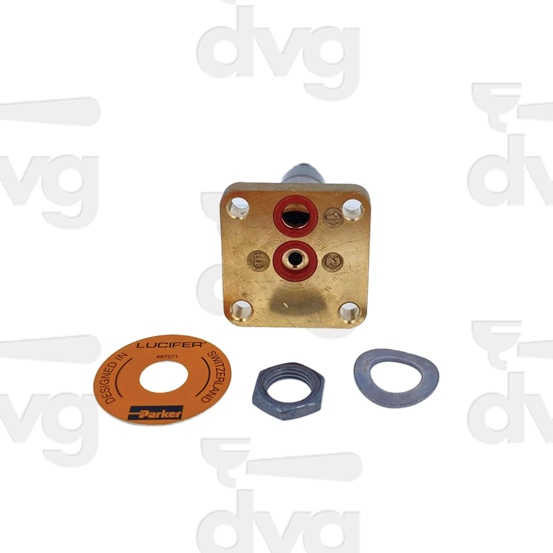 PARTE MECCANICA PARKER 2 VIE A BASETTA TENUTA VITON® DN2,5MM