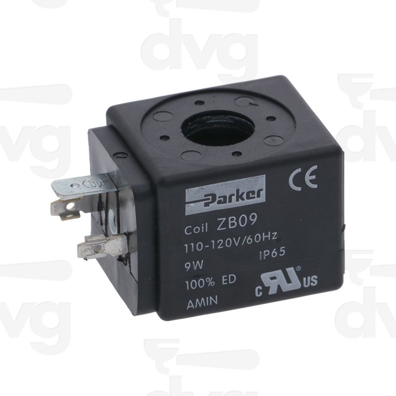 BOBINA ELETTROVALVOLA PARKER 110/120V 60Hz 9W ZB09 IP65 OMOLOGATA UL