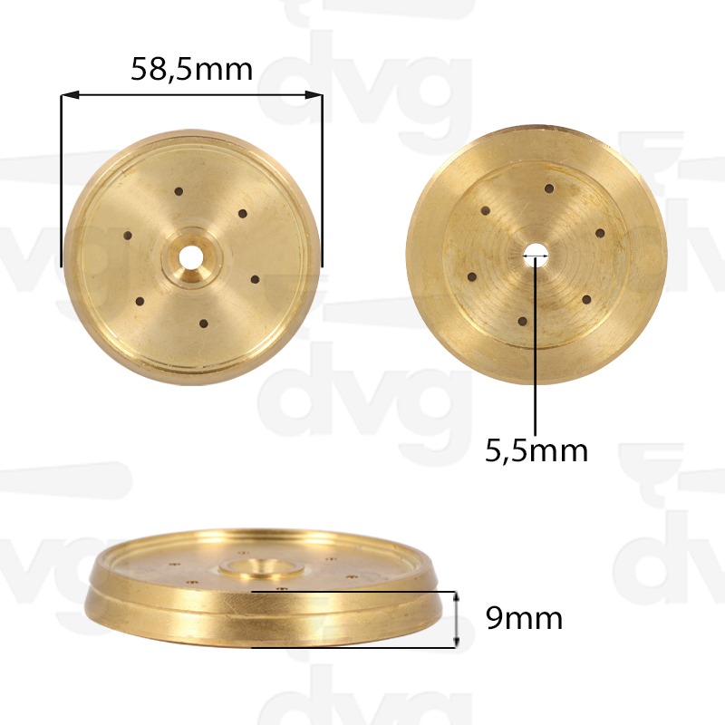 PORTADOCCIA FAEMA 58,5X9MM