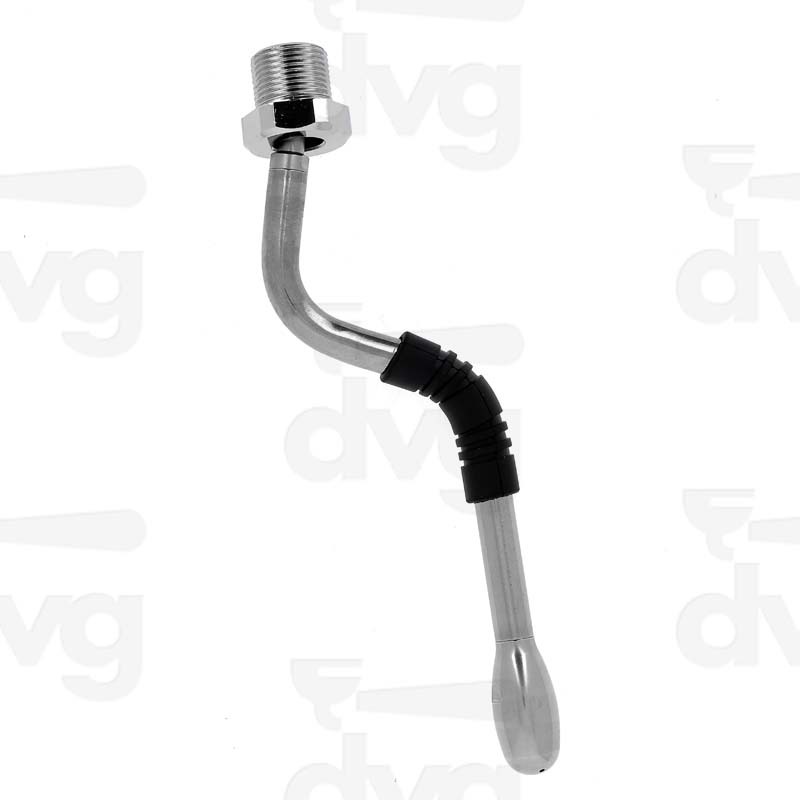 LANCIA VAPORE INOX FAEMA E91 CON DADO E GUAINA, SPRUZZATORE A GOCCIA
