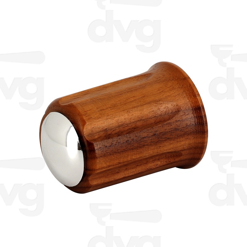 VOLANTINO RUBINETTO FAEMA COMPACT IN NOCE, CON TAPPO CROMATO NEUTRO PASSO 6