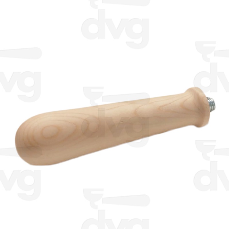 MANOPOLA PORTAFILTRO WOODY CON LABBRO ACERO M12