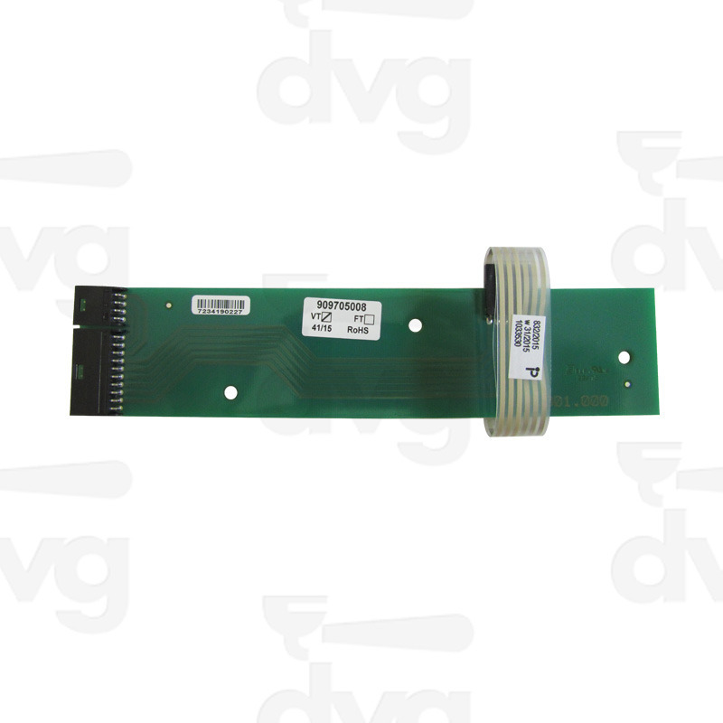 PULSANTIERA SX CON SCHEDA E91 AMBASSADOR 190x42MM