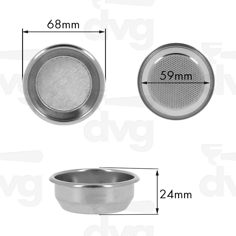 FILTRO GAGGIA 2TZ 14G. H.24 AISI430 - ECONOMICO