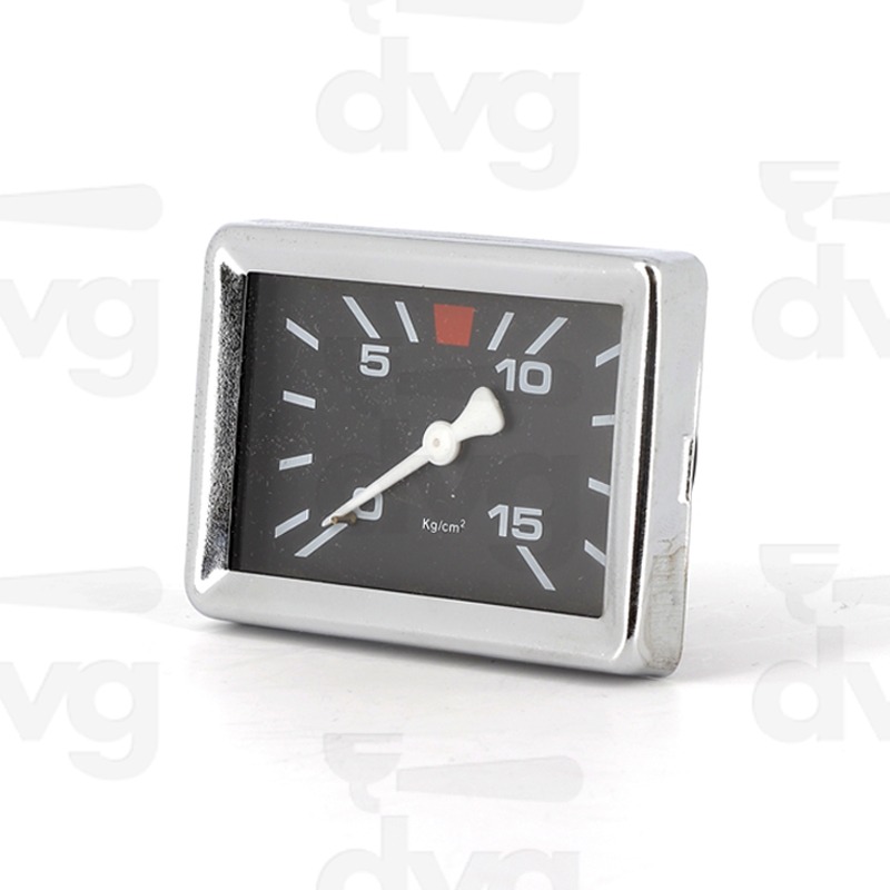 MANOMETRO RETTANGOLARE POMPA 0-15 GAGGIA