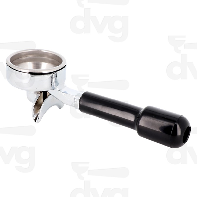 PORTAFILTRO GAGGIA CON MANOPOLA CLASSICA NERA, BECCUCCIO BASSO 2TZ APERTO