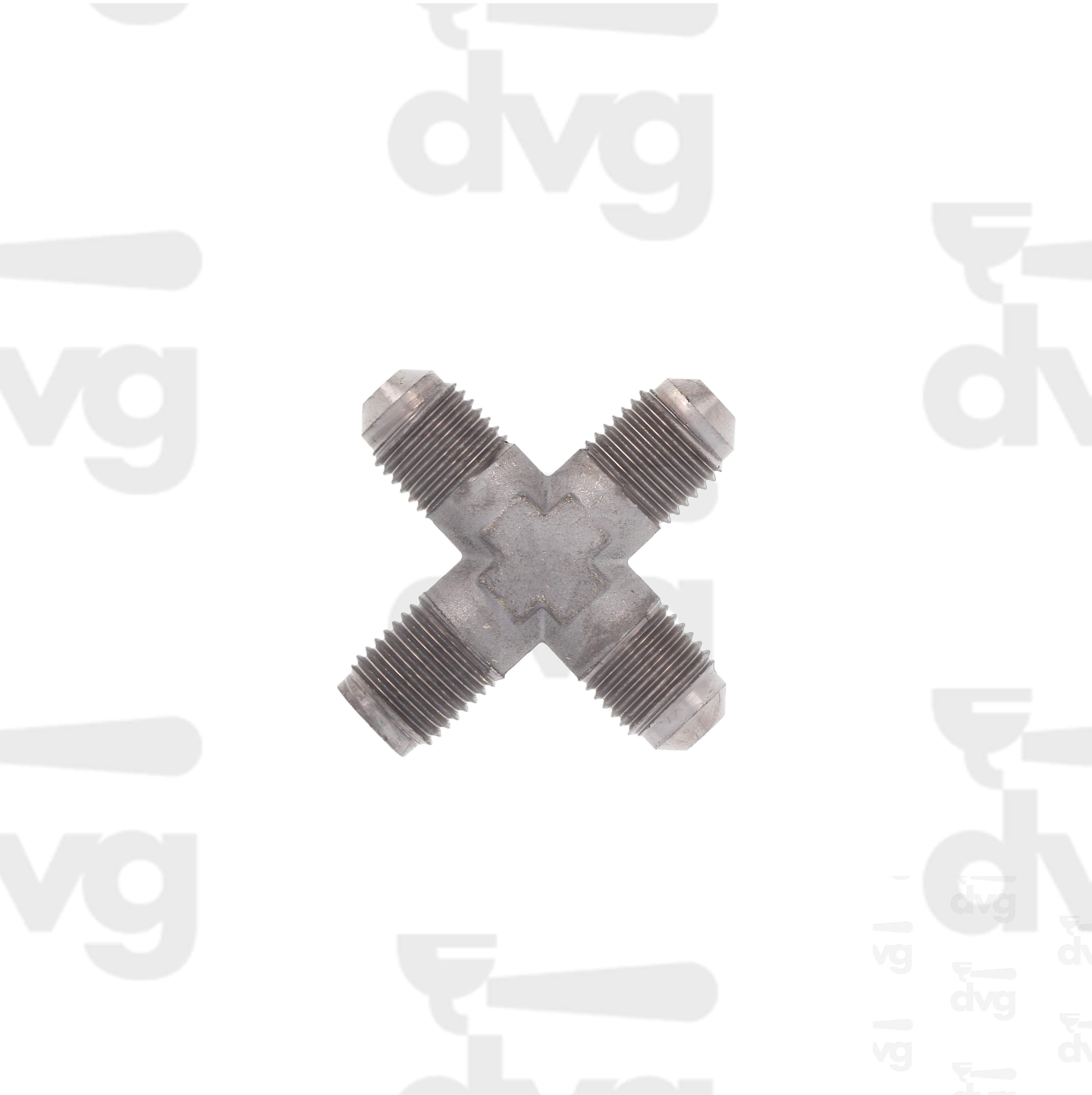 RACCORDO A CROCE G1/4M CH13 OTTONE