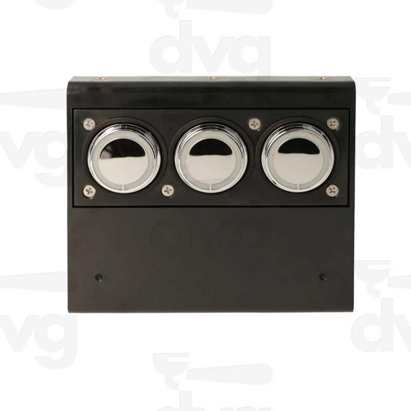 PULSANTIERA 3 TASTI LED ROSSI LINEA PB