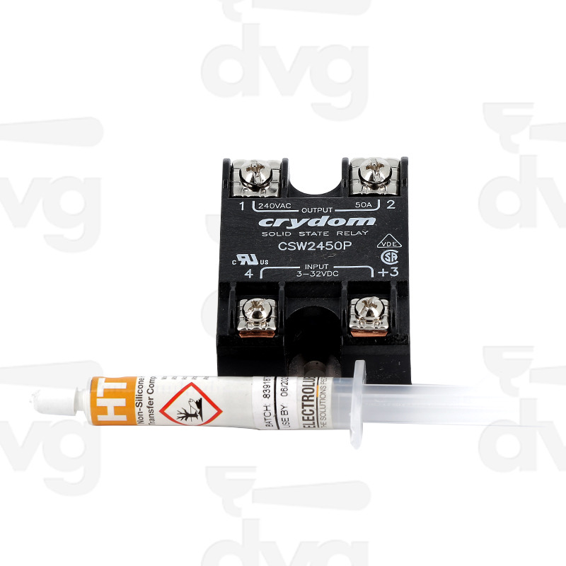 KIT RELE' 50A 240V  + GRASSO TERMICO 