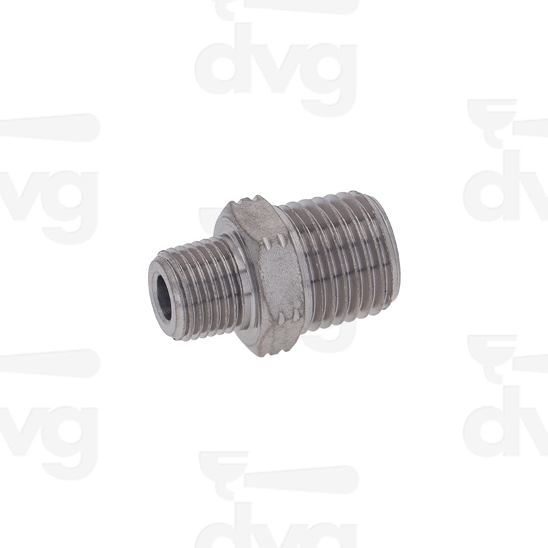 NIPLES R1/8M-R1/4M HEX 14 OTTONE TRATTATO