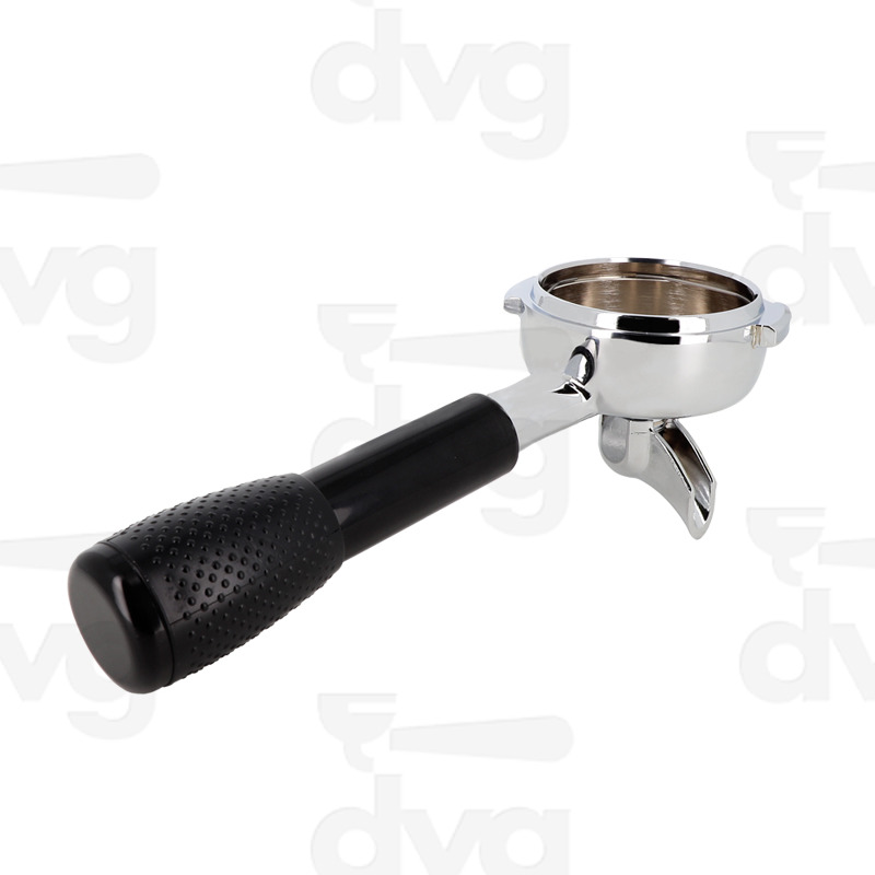 PORTAFILTRO SIMONELLI CON MANOPOLA NERA SENZA FILTRO BECCUCIO 1 TZ APERTO