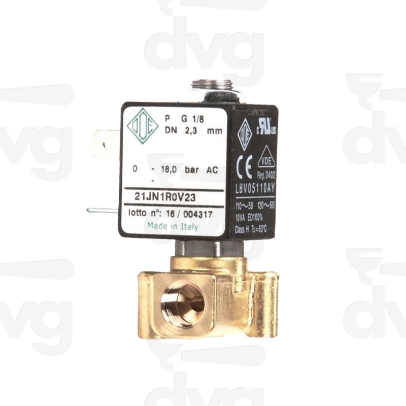 ELETTROVALVOLA NUOVA SIMONELLI NC 2VIE 1/8-1/8 110-120V 60Hz VITON