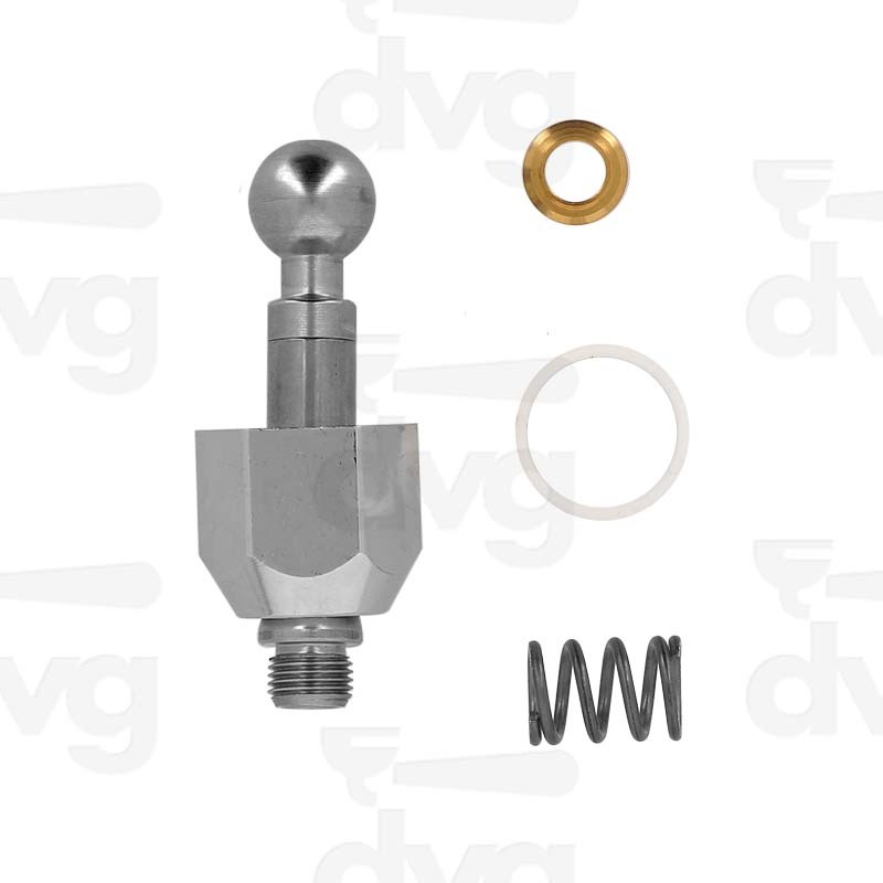 ADATTATORE COMPLETO PER CAPPUCCINATORE INOX/BOY CON PROLUNGA INOX L=30MM