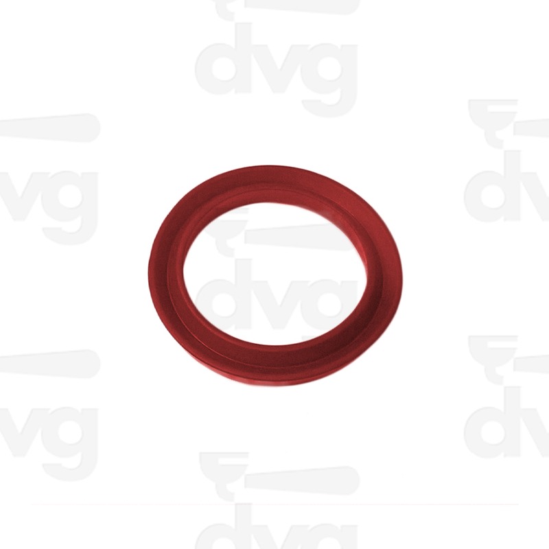 GUARNIZIONE PISTONE 44x33x5,5MM SILICONE 80 SH ROSSO- PAVONI