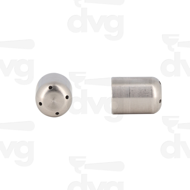 SPRUZZATORE INOX CILINDRICO 1/8F T12 4F D.1,2MM AISI303