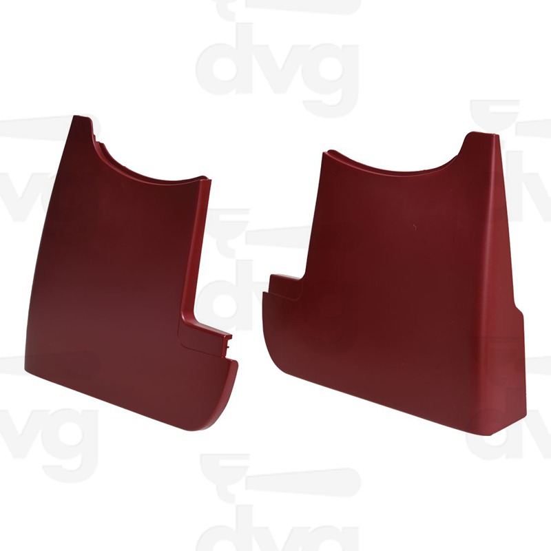 COPPIA FIANCHI DX + SX EPOCA ROSSO METALLIZZATO - RANCILIO