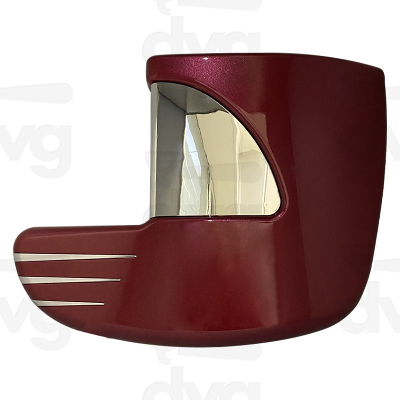 FIANCO SINISTRO S40 ROSSO BORGOGNA COMPLETO