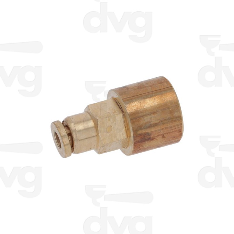 RACCORDO DRITTO 1/4 G FEMMINA - LA SPAZIALE
