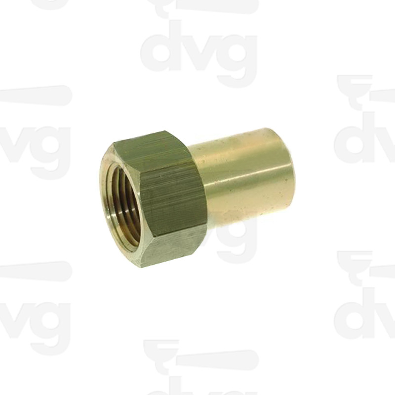 BUSSOLA FILETTATA PER VITONE RUBINETTO SPAZIALE 3/8"F