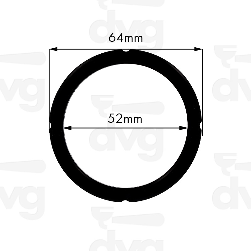 SOTTOCOPPA SPAZIALE 64X52XH.6,3MM - COMPATIBILE