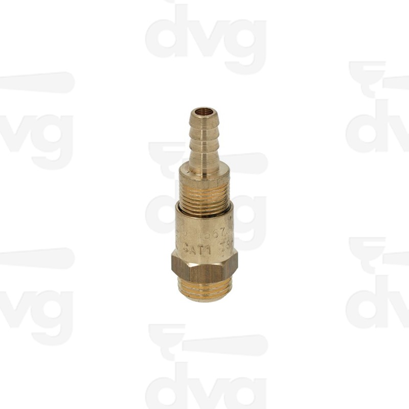 VALVOLA SICUREZZA 1/4 2,5 BAR CON PORTAGOMMA
