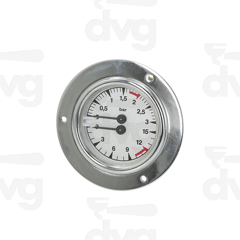 MANOMETRO CALDAIA POMPA D.63 0-3/0-15 BAR