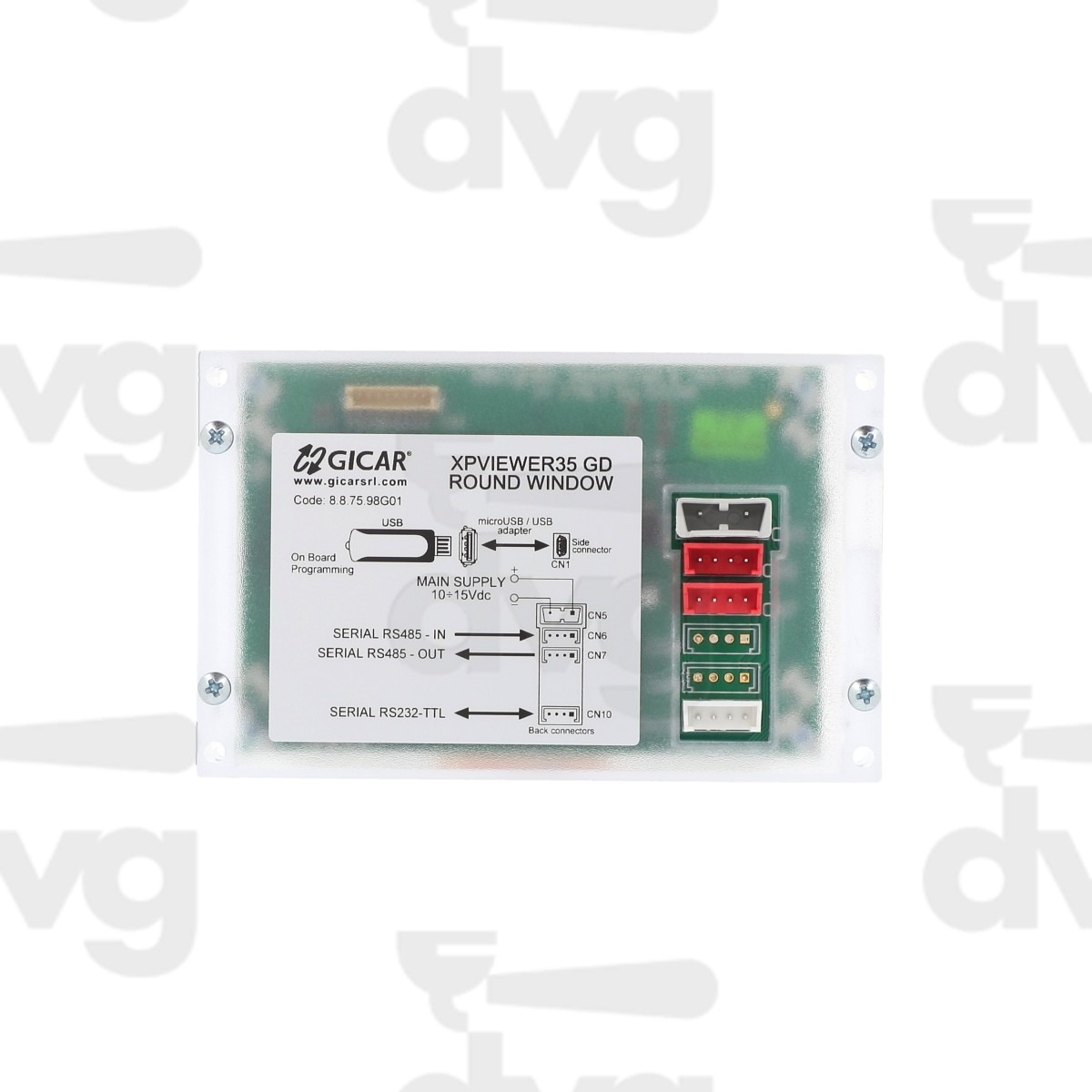 DISPLAY 3,5" TFT CC&ECO SW1.02 - SANREMO
