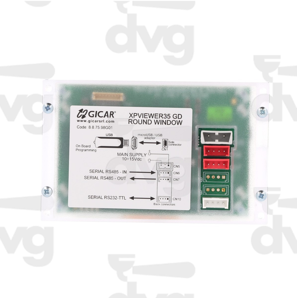 DISPLAY 3,5TFT COLORI CR CC&ECO SW1.03