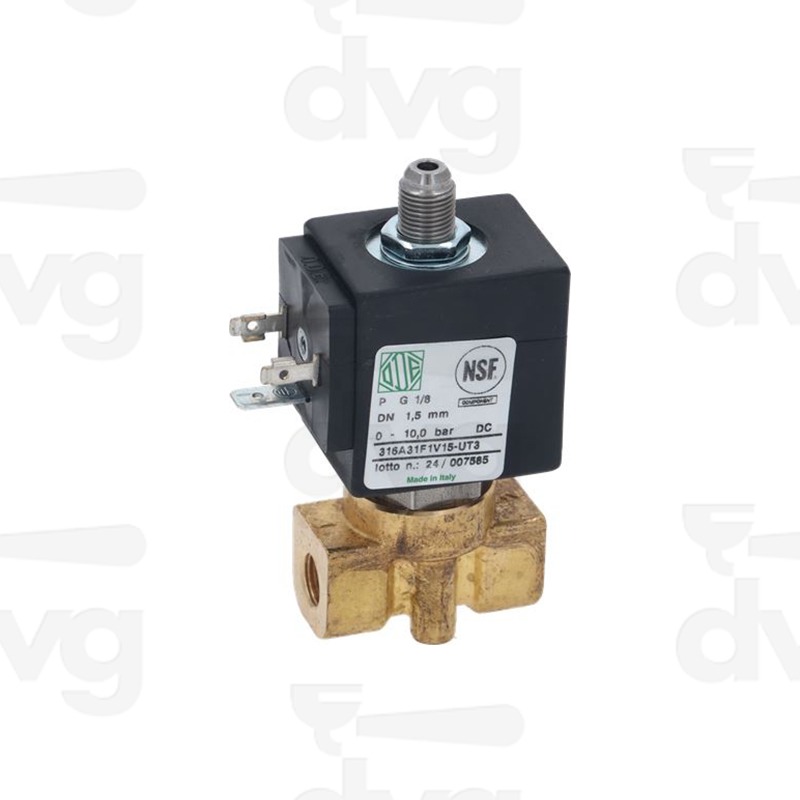 ELETTROVALVOLA 3 VIE 1/8"24DC 11W D1,5 10B OT-316L
