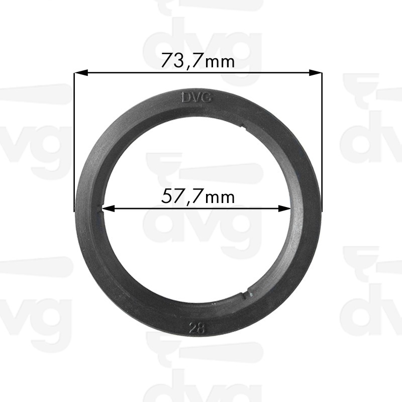 SOTTOCOPPA WEGA/ASTORIA 73,7X57,7XH.8,5MM NBR 80SH CON 3 SPACCHI CON TRATTAMENTO NANOTECH