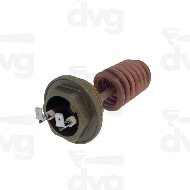 RESISTENZA 1300W 230V  1"1/4 CON FASTON, LSF=100MM