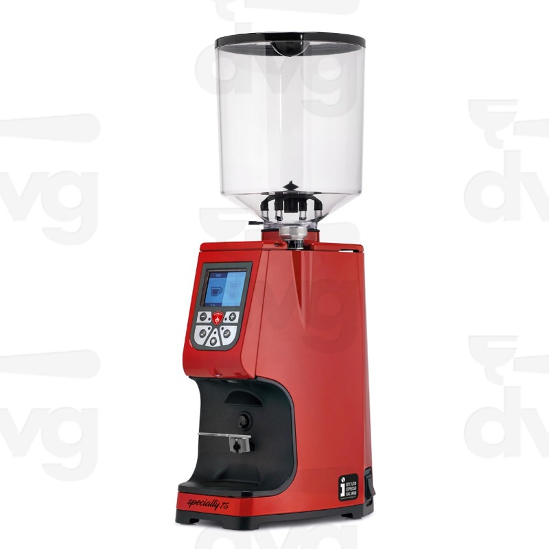 MACINADOSATORE EUREKA ATOM SPECIALTY 75 ELETTRONICO D.75 220V 50HZ ROSSO FERRARI