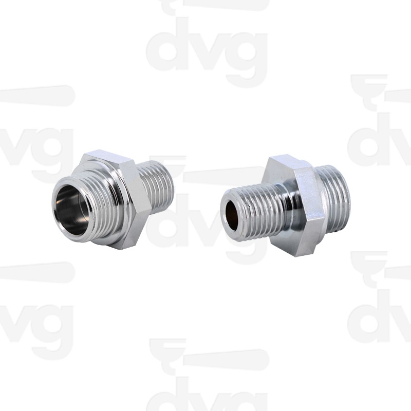 NIPLES 1/4M 3/8M L.35MM ATTACCO LANCIA CROMATO - CW614N