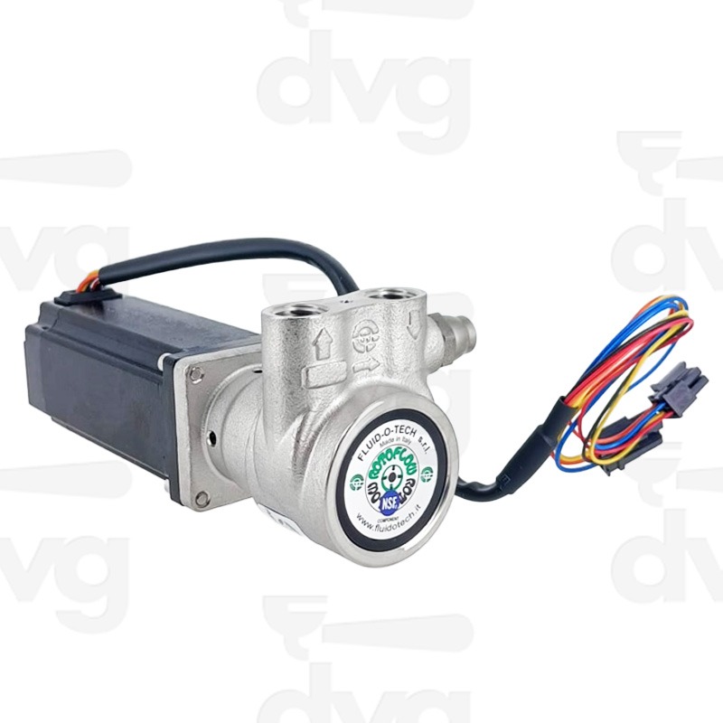 POMPA VOLUM. FLUIDOTECH 100 L/H 1/4 NPT GA CON MOTORE BRUSHLESS 24VDC