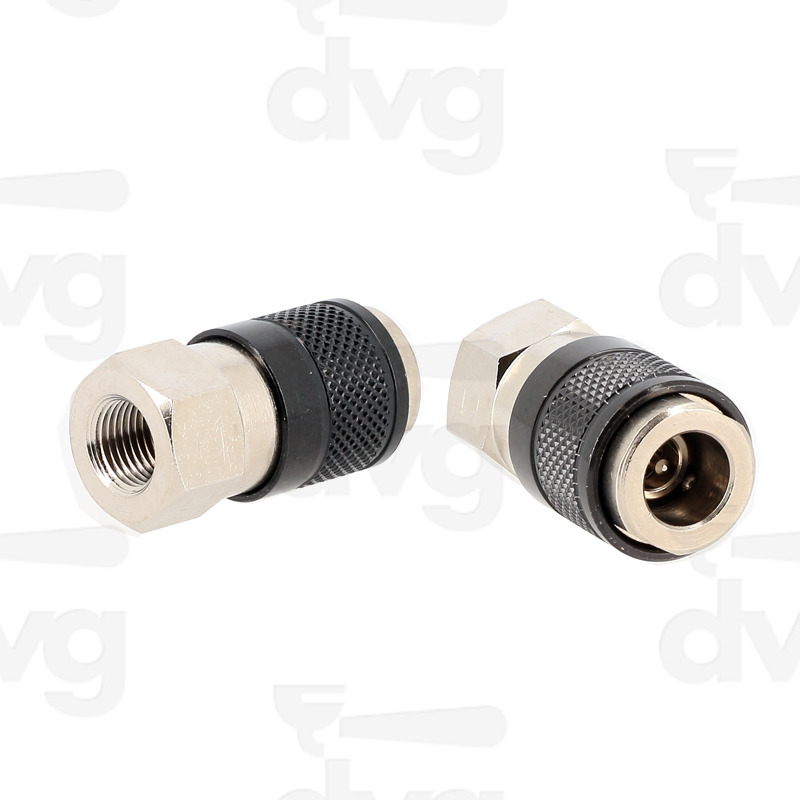INNESTO RAPIDO FEMMINA MIGNON DN.5 FKM 1/8 CON GUARNIZIONE IN VITON