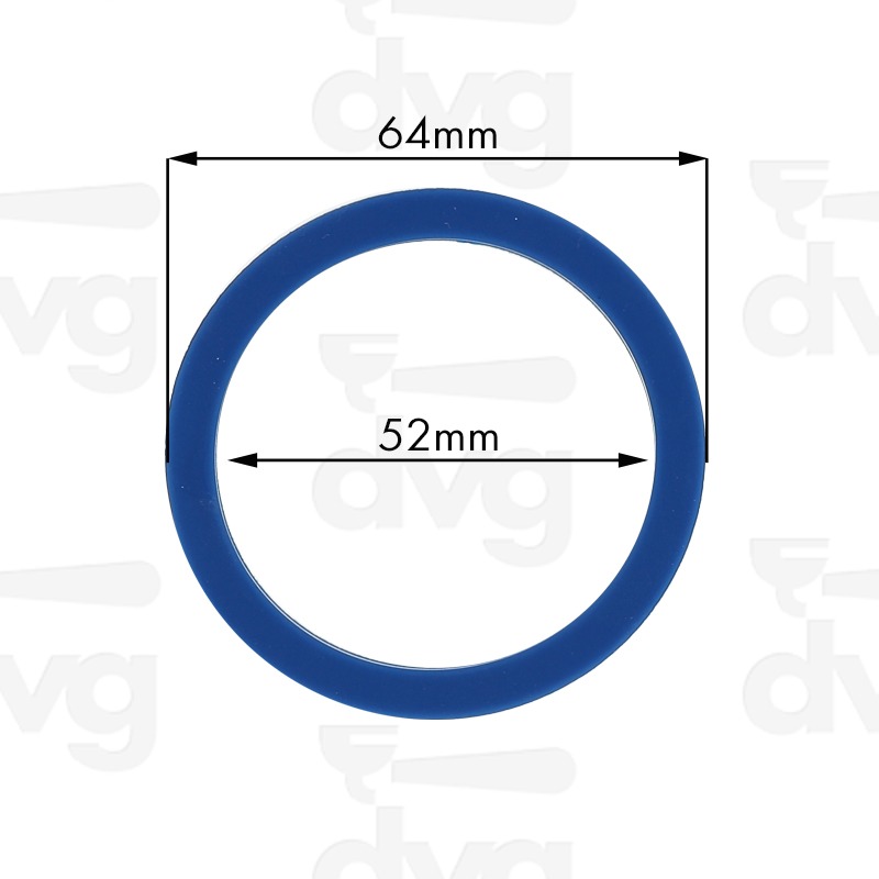 SOTTOCOPPA 64X52XH.6,7MM PIANA IN SILICONE S/SPACCHI - LA SPAZIALE