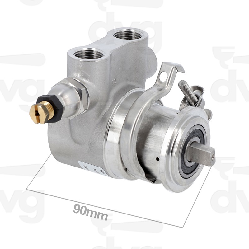 POMPA A FASCETTA FLUID-O-TECH 100 L/H, 3/8"GAS INOX NSF CERTIFICATO