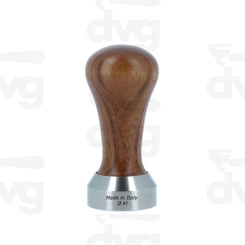 PRESSINO CLASS, LEGNO NOCE , BASE INOX D.41MM FONDO PIATTO
