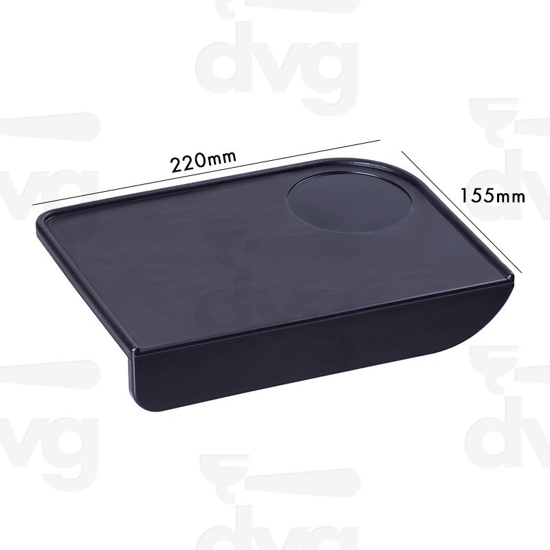 TAPPETINO ANGOLARE 220X155MM NERO