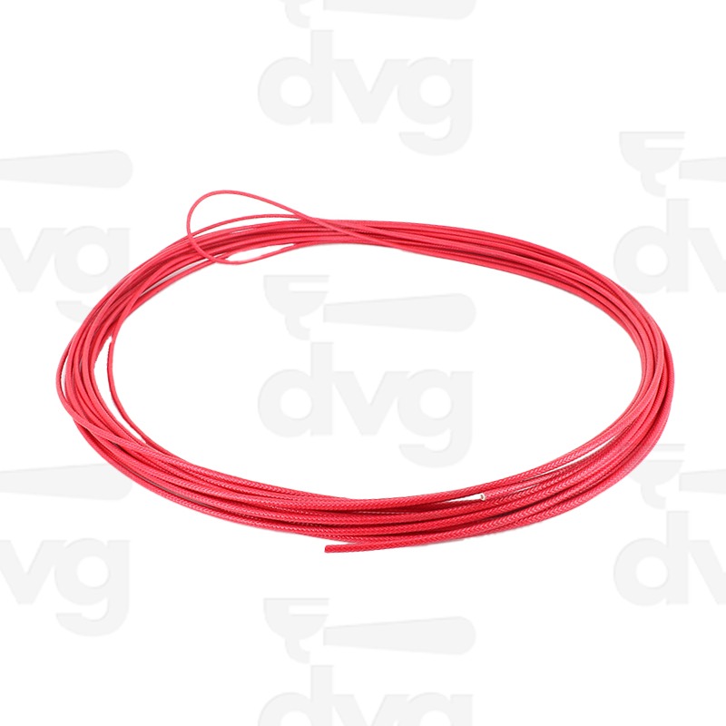 CAVO VETRO/SILICONE ROSSO 1,5MMQ