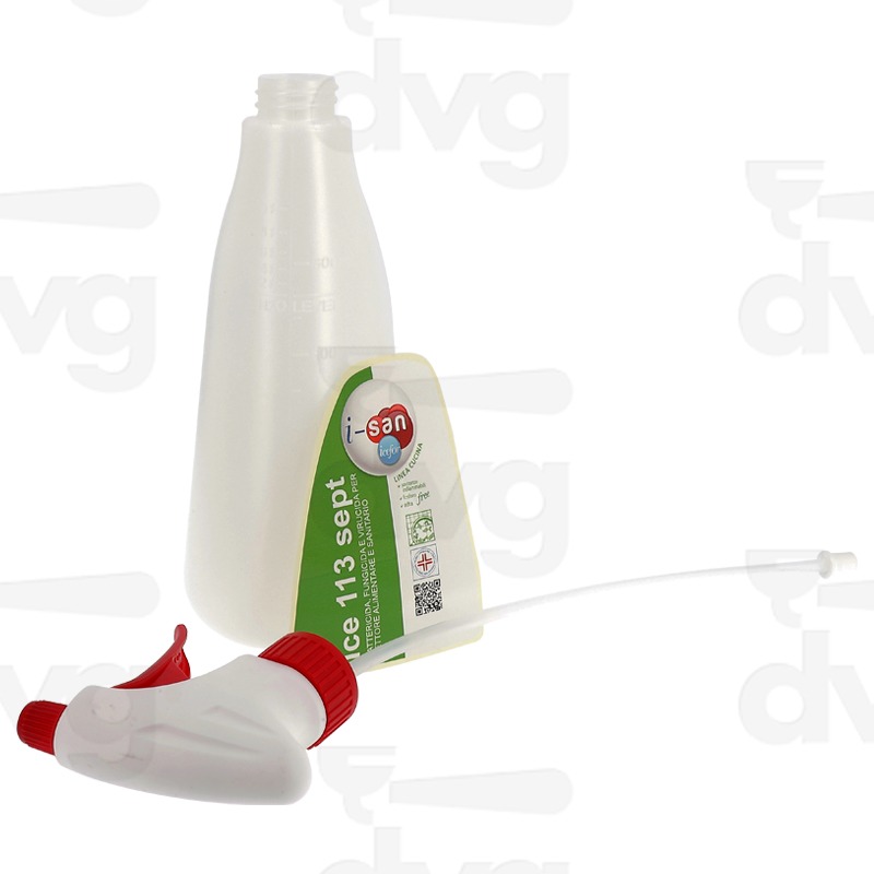 KIT DILUITORE DISINFETTANTE VIRUCIDA DETERGENTE ICE 113 SEPT 600ML 
