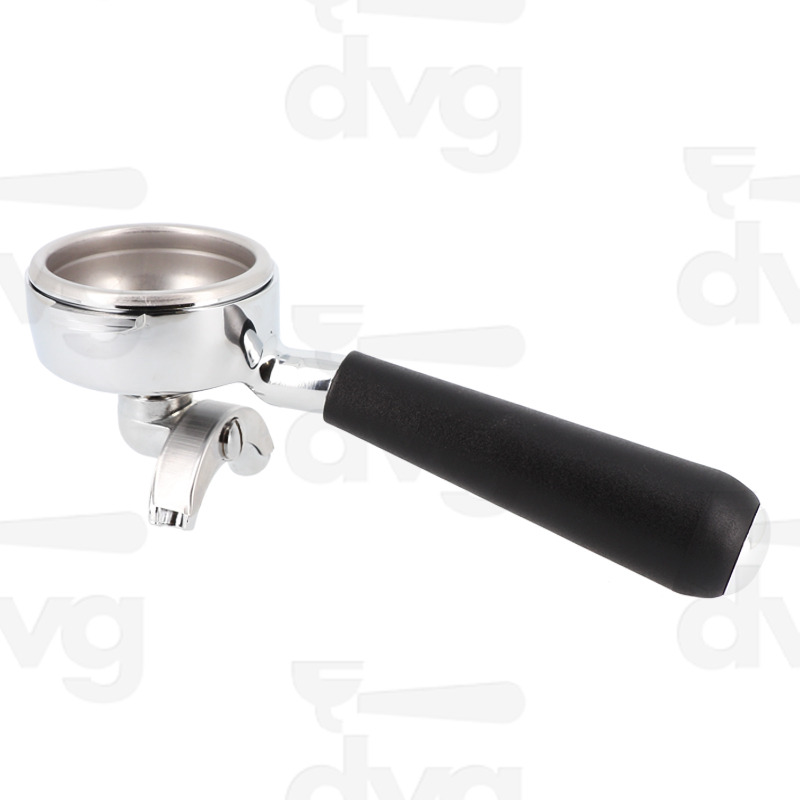 PORTAFILTRO DVG PROFONDO, H. WEGA 2 TAZZE 15° CON MANOPOLA COMFORT E TAPPO CROMATO